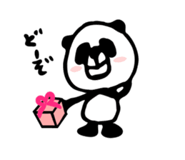 Mr.Panda-rou sticker #10982938