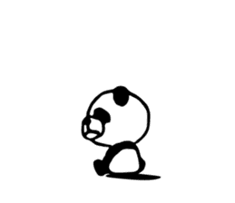 Mr.Panda-rou sticker #10982941