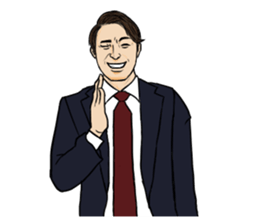 Japanese TV crew sticker sticker #10983043