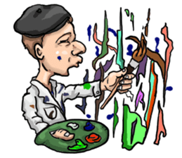 Great mix of funky stickers. sticker #10983119