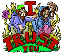 Great mix of funky stickers. sticker #10983142