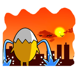 Fairy tartama of the egg sticker #10983232