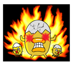 Fairy tartama of the egg sticker #10983263