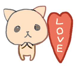 orange kitty sticker #10983479