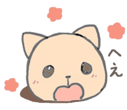 orange kitty sticker #10983499