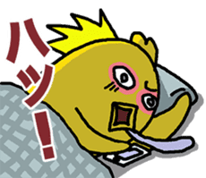 Feeling of a chick (HIYOKO NO KIMOCHI) sticker #10983561