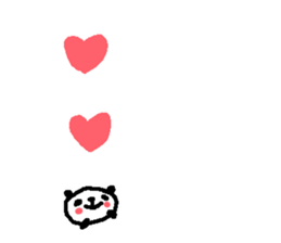 Text funny panda stickers! sticker #10983872