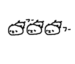 Text funny panda stickers! sticker #10983886