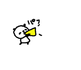 Text funny panda stickers! sticker #10983891