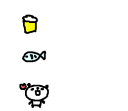 Text funny panda stickers! sticker #10983898