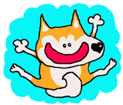 Shiba inu MOMO chan the third as well 18 sticker #10984028