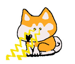 Shiba inu MOMO chan the third as well 18 sticker #10984050