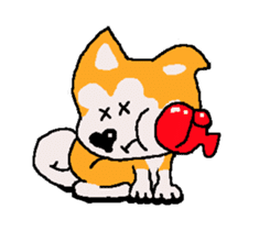 Shiba inu MOMO chan the third as well 18 sticker #10984057
