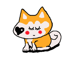 Shiba inu MOMO chan the third as well 18 sticker #10984058