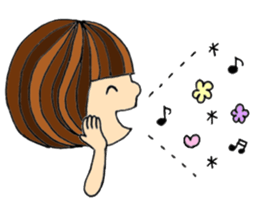 Slowly girl 2 sticker #10984712