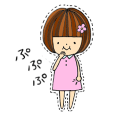 Slowly girl 2 sticker #10984732