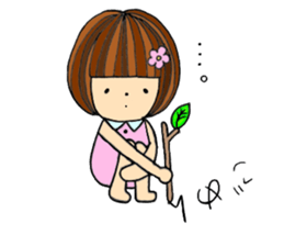 Slowly girl 2 sticker #10984734