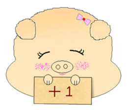 Pig Mood sticker #10984864