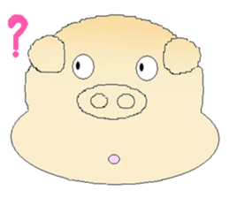 Pig Mood sticker #10984867