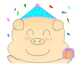 Pig Mood sticker #10984868