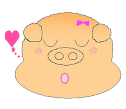 Pig Mood sticker #10984891