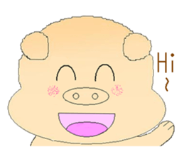 Pig Mood sticker #10984899