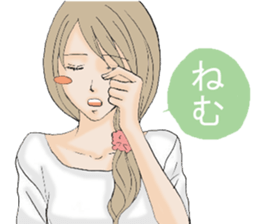 Daily life of the housewife A word sticker #10985329