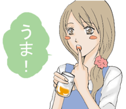 Daily life of the housewife A word sticker #10985339