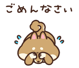 Cute Shiba Inu Malo sticker #10985350