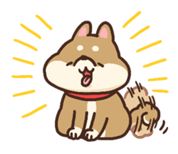 Cute Shiba Inu Malo sticker #10985358