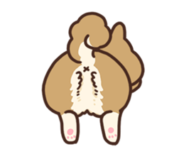 Cute Shiba Inu Malo sticker #10985361