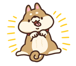 Cute Shiba Inu Malo sticker #10985363