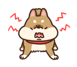 Cute Shiba Inu Malo sticker #10985372