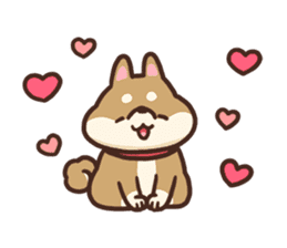 Cute Shiba Inu Malo sticker #10985374