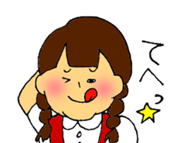 Fat Boy & Girl sticker #10985447