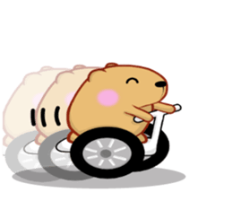 Kyapibara 8 sticker #10985585