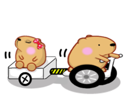 Kyapibara 8 sticker #10985587