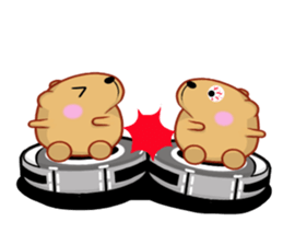 Kyapibara 8 sticker #10985593