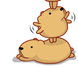 Kyapibara 8 sticker #10985608