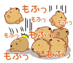 Kyapibara 8 sticker #10985616