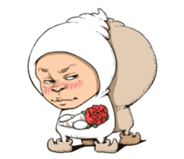 lazy fairy sticker #10985767