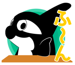 Grampus-kun family stickers sticker #10985994