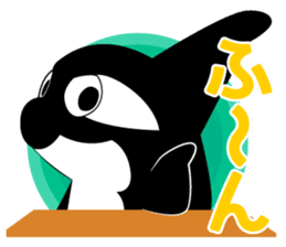 Grampus-kun family stickers sticker #10985994