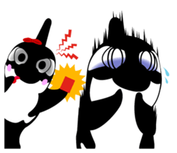 Grampus-kun family stickers sticker #10985997