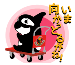 Grampus-kun family stickers sticker #10986010