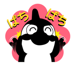 Grampus-kun family stickers sticker #10986016