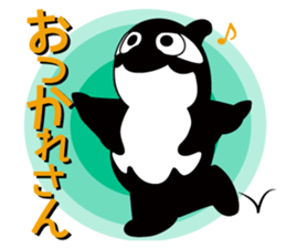 Grampus-kun family stickers sticker #10986021