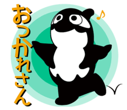 Grampus-kun family stickers sticker #10986021