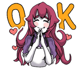 Lamia's daily life Part 2 sticker #10986184