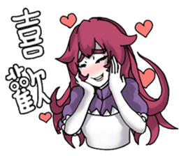 Lamia's daily life Part 2 sticker #10986196